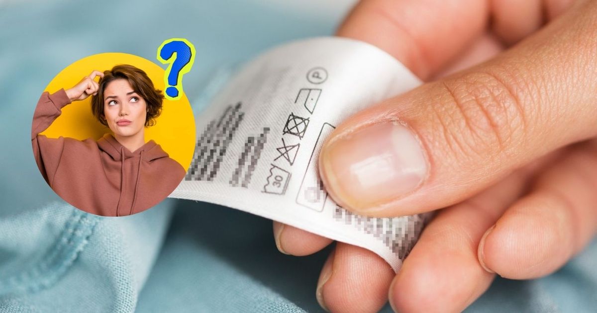 Símbolos nas etiquetas das roupas escondem códigos que poucas pessoas sabem decifrar