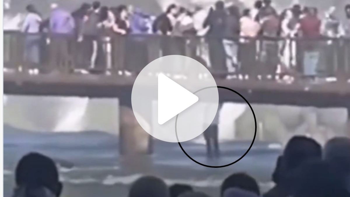 VÍDEO: Homem viola as regras e pula nas Cataratas do Iguaçu para resgatar celular