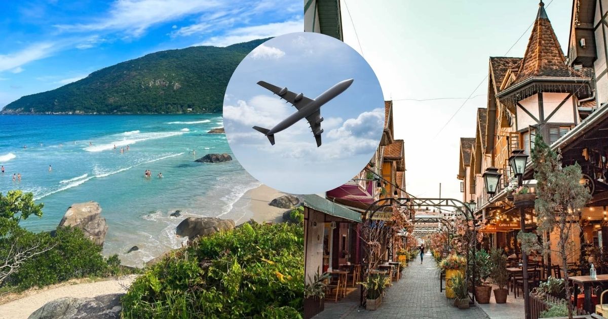 Florianópolis terá 'ponte aérea' para o Vale Europeu de SC com viagens de 30 minutos