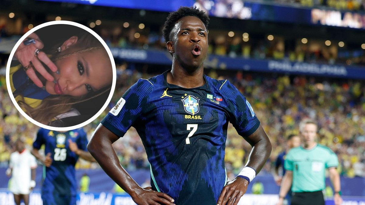 Gol para Virginia? Vini Jr. faz mistério e influenciadora se manifesta após Brasil x Haiti