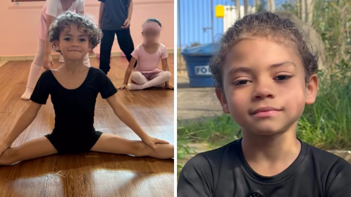 Menino bailarino supera preconceito e se apresenta em Joinville