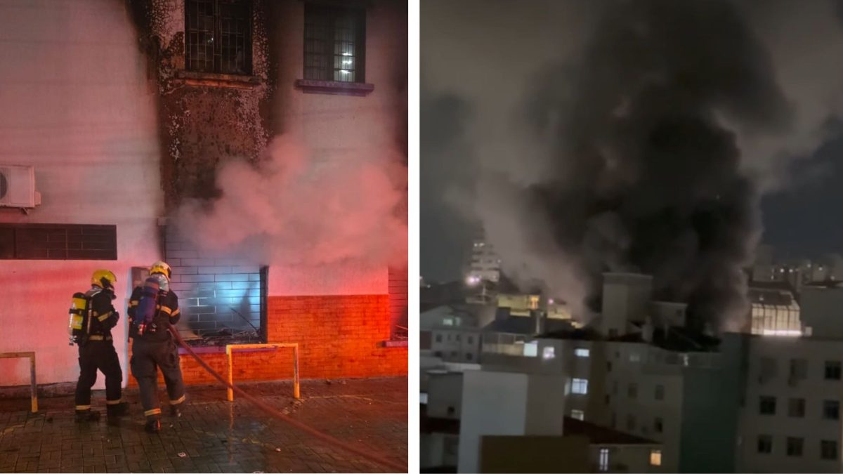 Incêndio em Clínica Veterinária Mobiliza Bombeiros em Florianópolis