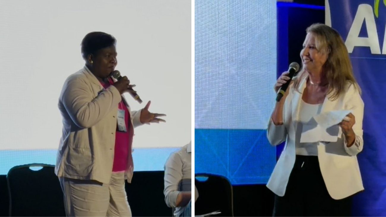 Mara Lúcia Xavier da Costa e Beth Tiscoski, ambas do Partido Progressistas