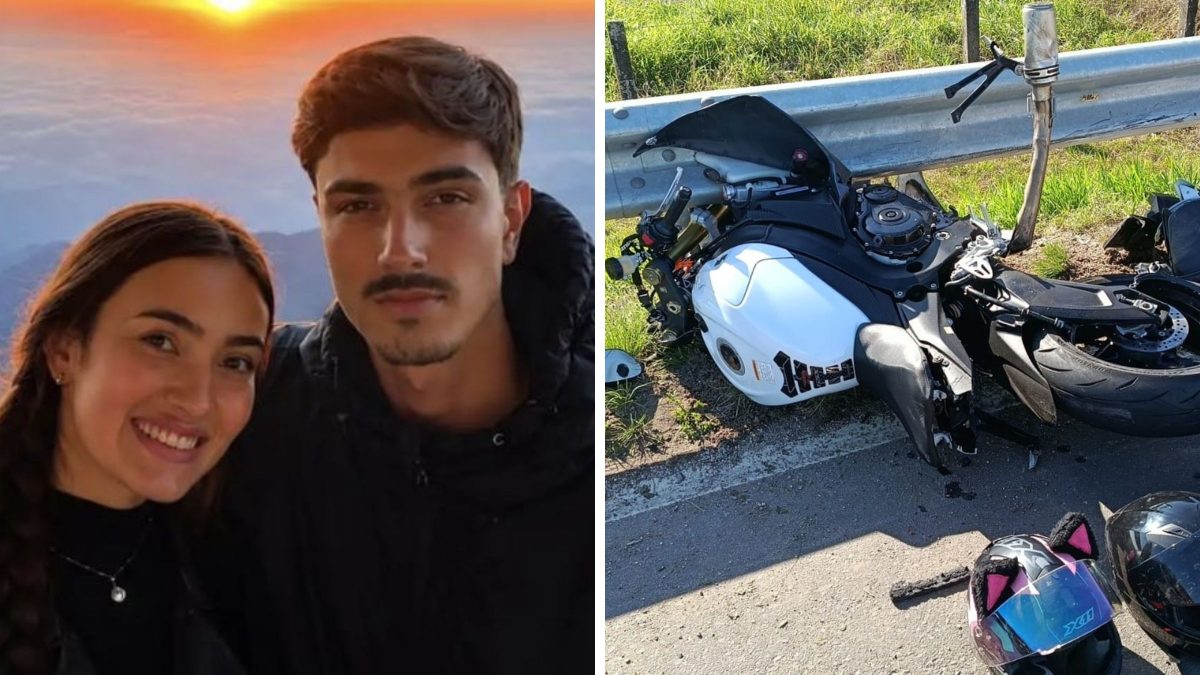 EXCLUSIVO: PRF revela causa do acidente de moto que matou casal de jovens à caminho de romaria na BR-101 em SC - QTU Questões do Universo