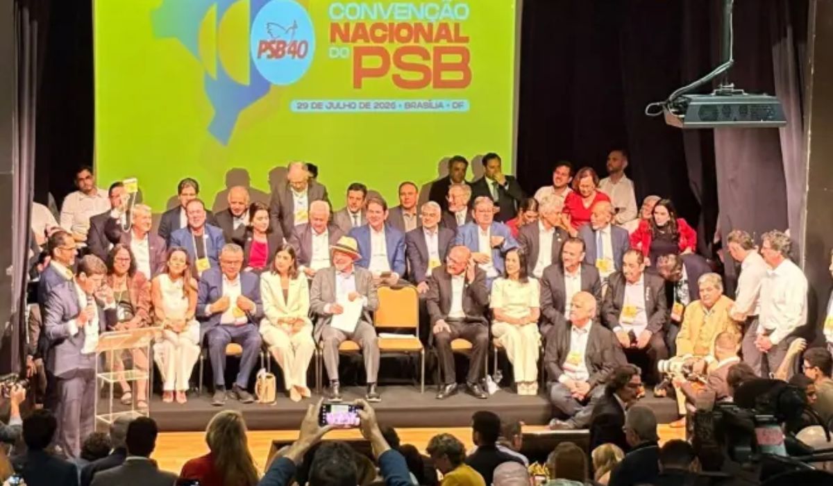Convenção do PSB confirma a candidatura de Geraldo Alckmin e aprova a coligação com os partidos aliadosFoto: Reprodução/itatiaia/ND Mais