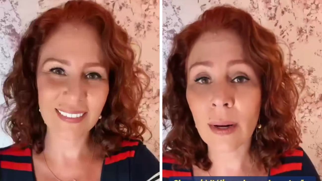 Imagem de Carla Zambelli em vídeo