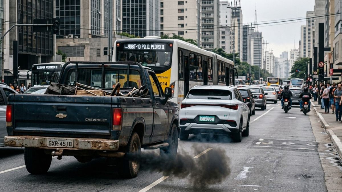 Carros antigos e a diesel podem ser proibidos de circular nos centros das grandes cidades em 2026? - QTU Questões do Universo