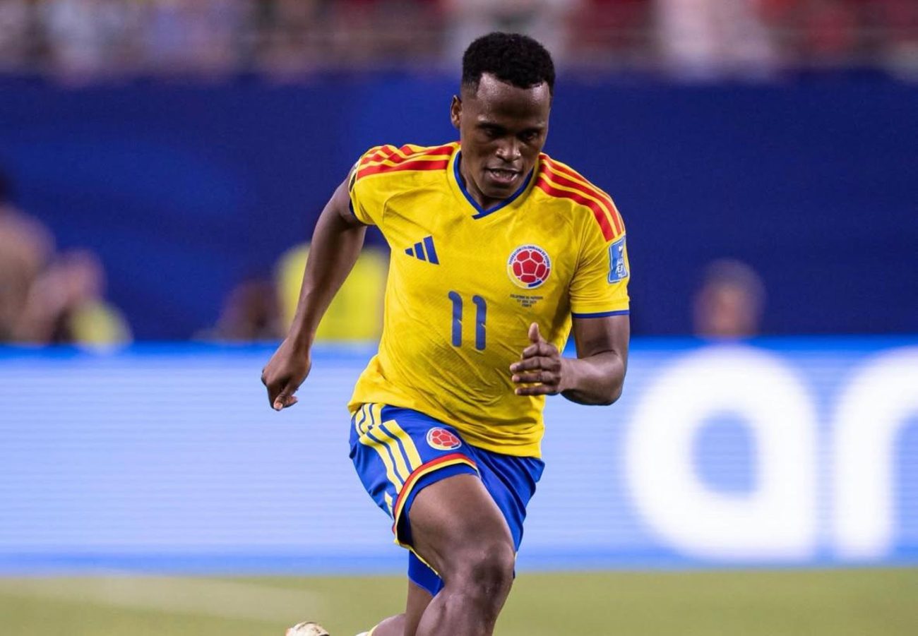 Com gol de Arias, Seleção Colombiana bate Gana e carimba vaga nas oitavas da CopaFoto: Reprodução/Instagram/Jhon Arias/ND Mais