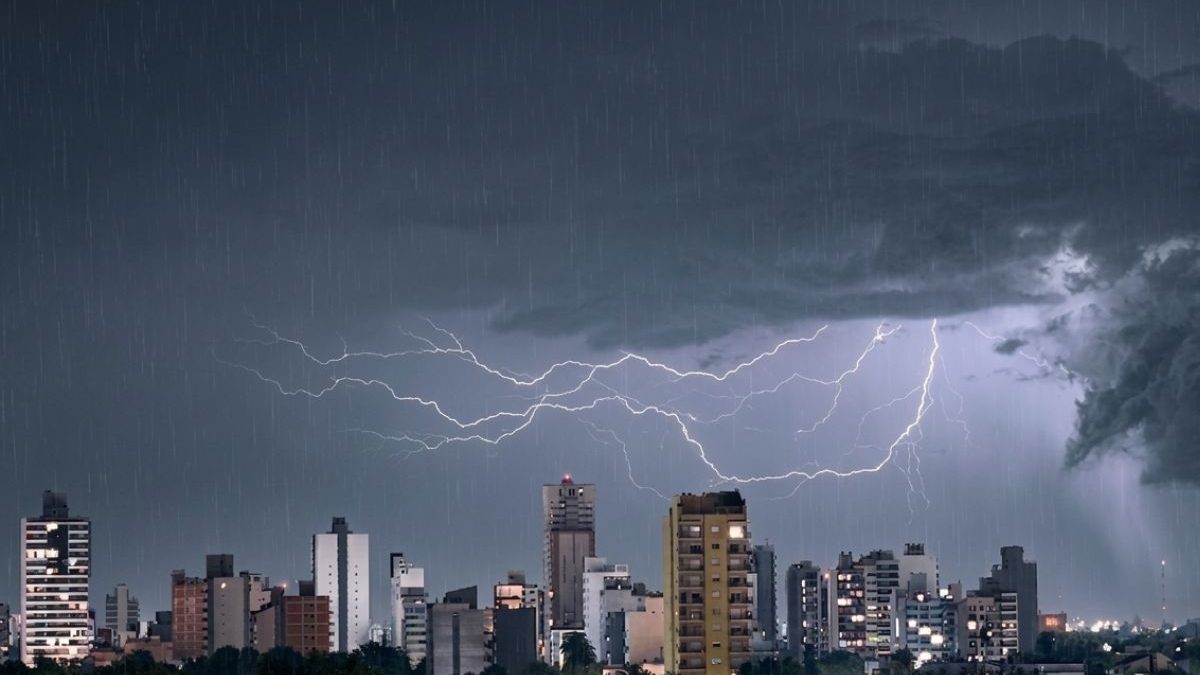 Oeste de SC em alerta: Temporais com granizo se aproximam