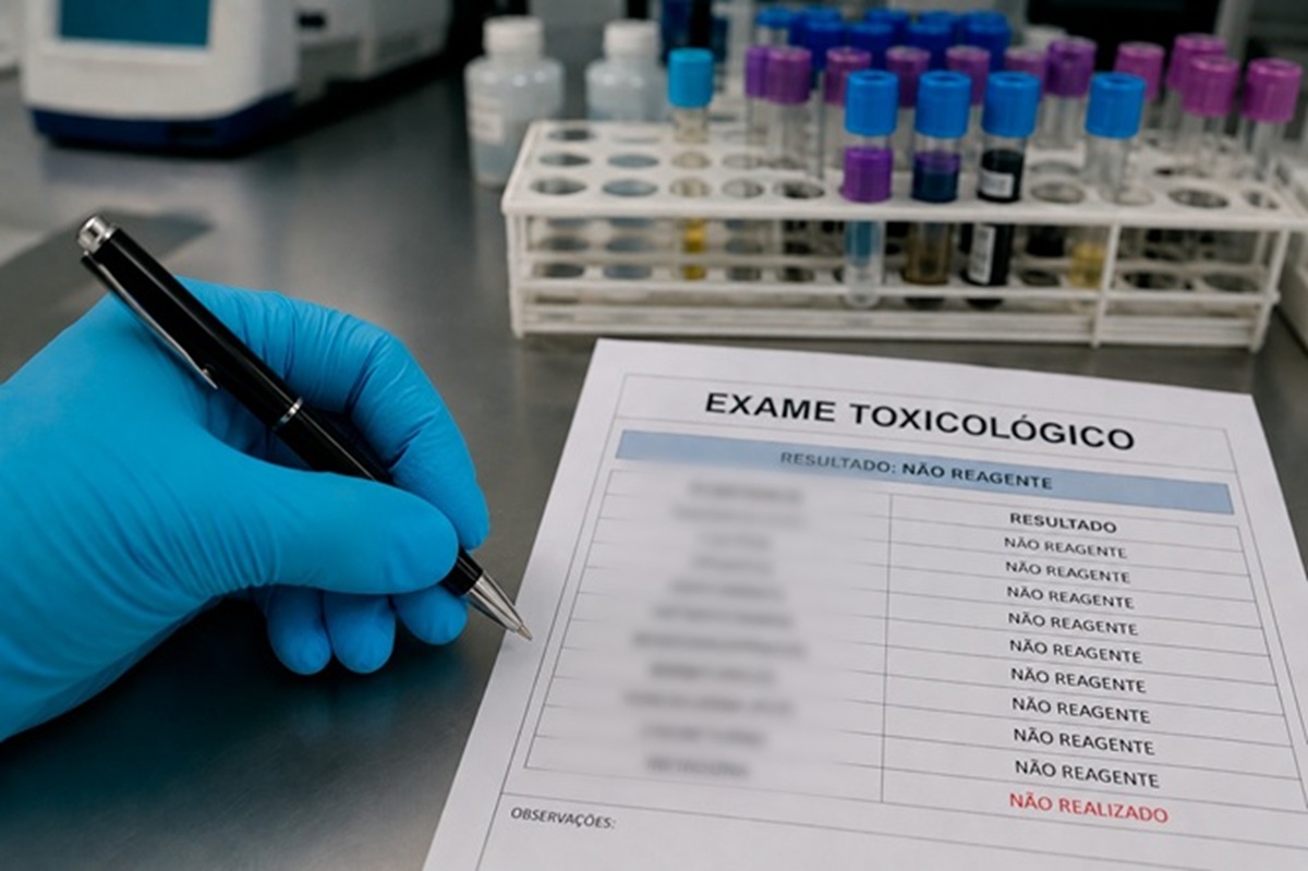 Exame toxicológico