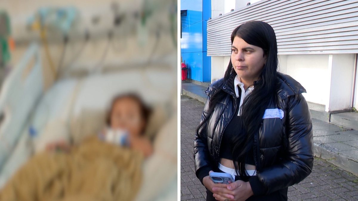 Bebê de 1 ano luta pela vida após pneumonia grave em SC