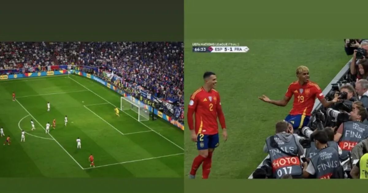 Lamine Yamal provocou a França colocando fotos dos gols no duelo entre França x Espanha