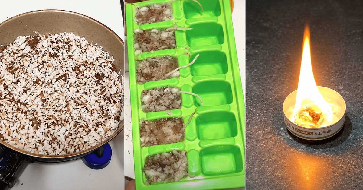 Influenciador Cria "Gás de Cozinha em Cubinhos" para Acender Fogo