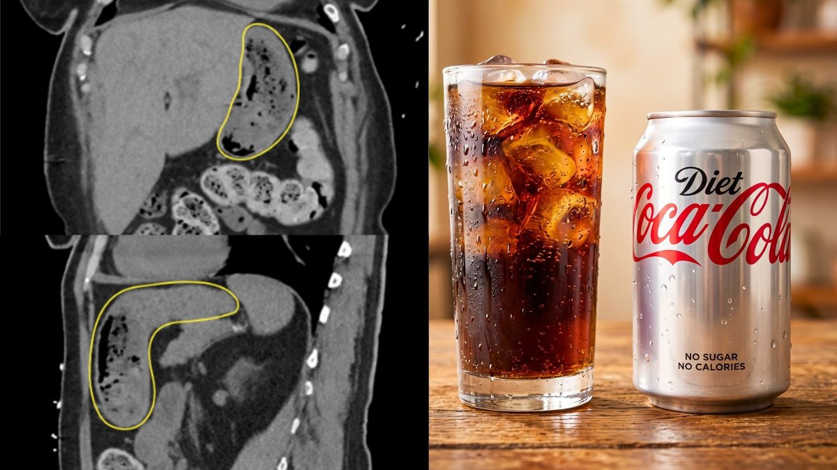 Idosa de 63 anos usando caneta emagrecedora desenvolve pedra que ocupa estômago inteiro e médicos usam Coca-Cola no tratamento - QTU Questões do Universo