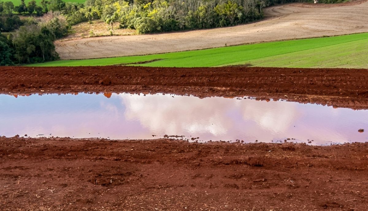 Terraços agrícolas são aliados do El Niño no agronegócio ao reduzir a erosão e melhorar a infiltração da água no solo.Foto: Amauri Salles/NDTV Record/ND Mais