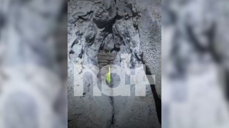 Imagens anexadas ao documento evidenciam exatamente o local onde a anomalia foi identificada pelos engenheiros - Sérgio Guimarães/Reprodução/ND Mais