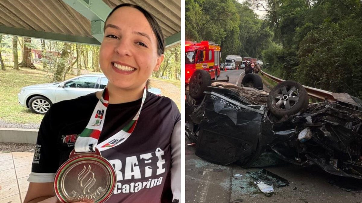 Motorista indiciado pela morte da campeã mundial Sarah Held deixa a prisão após 77 dias em SC - QTU Questões do Universo