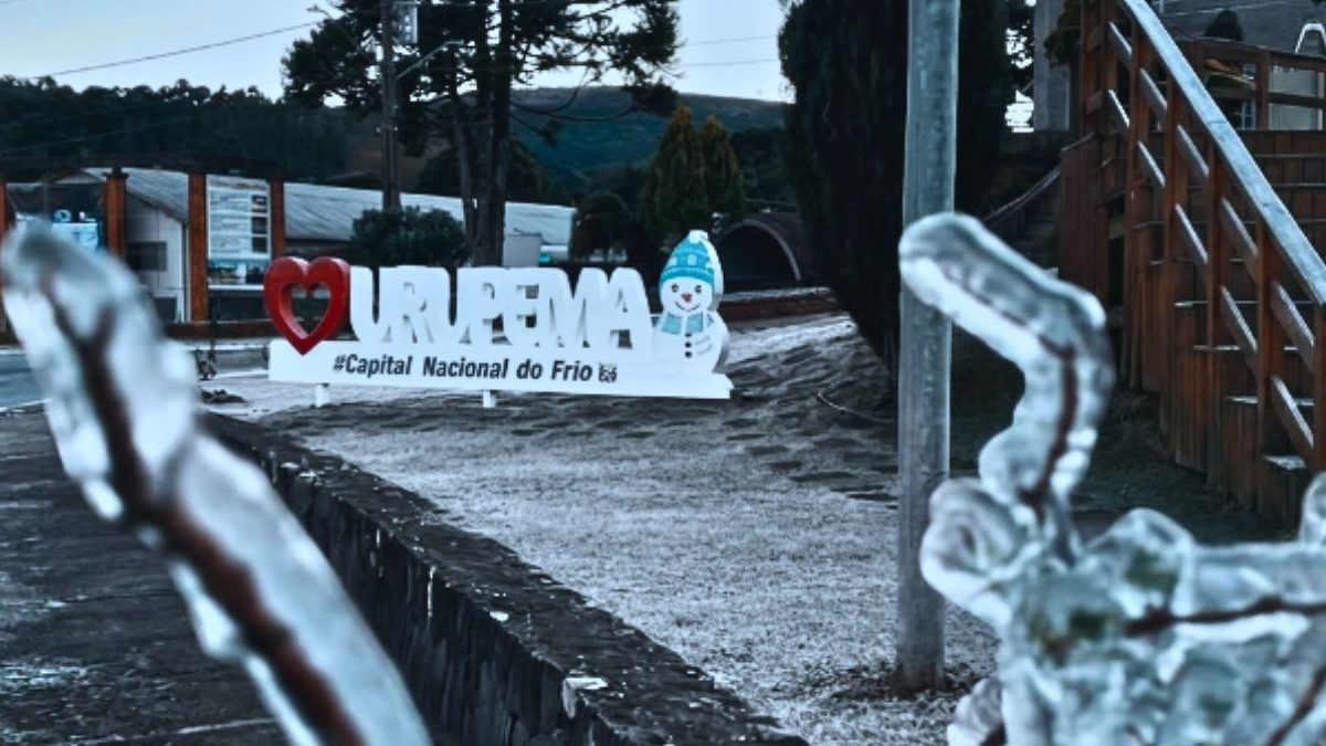 Frio Intenso Atinge o Brasil com Temperaturas Próximas de 0°C