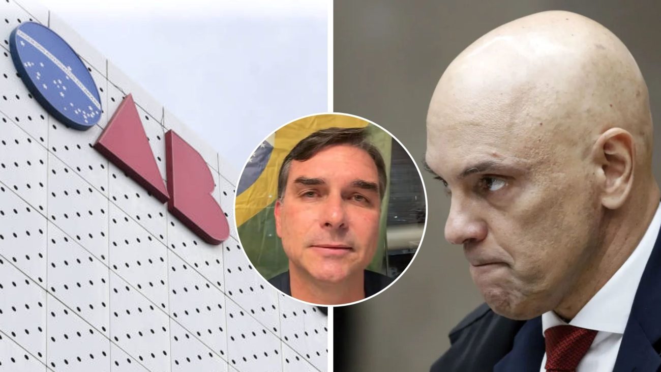 OAB aciona Moraes para suspender proibição de contato entre Flávio e Jair Bolsonaro; veja o argumento apresentadoFoto: Montagem feita com imagens da Agência Brasil e das redes sociais/ND Mais