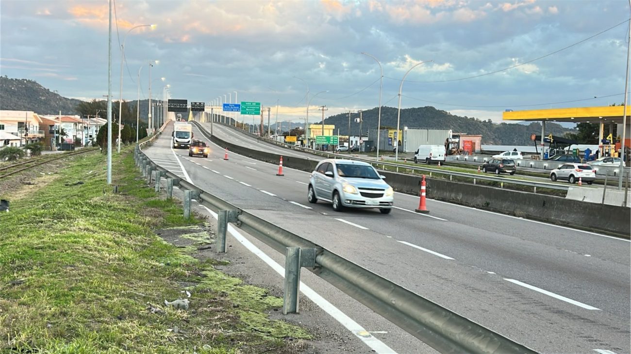 Sentido Sul-Norte da Ponte Anita Garibaldi está liberado após anúncio de bloqueio para reparos emergenciais