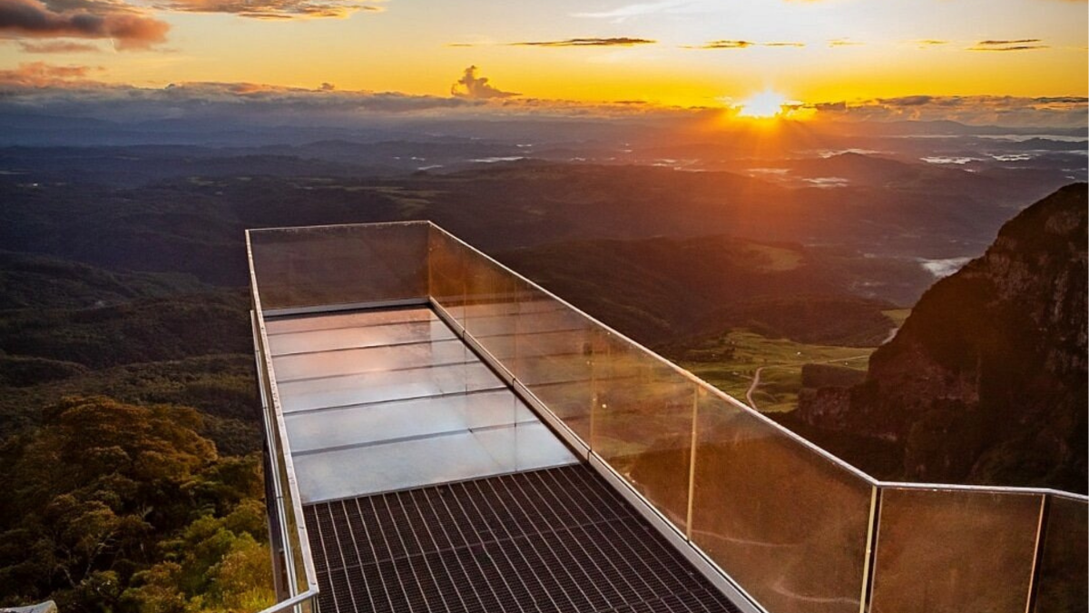 Mirantes da Serra Catarinense: cenário gelado a -30°C e vistas deslumbrantes