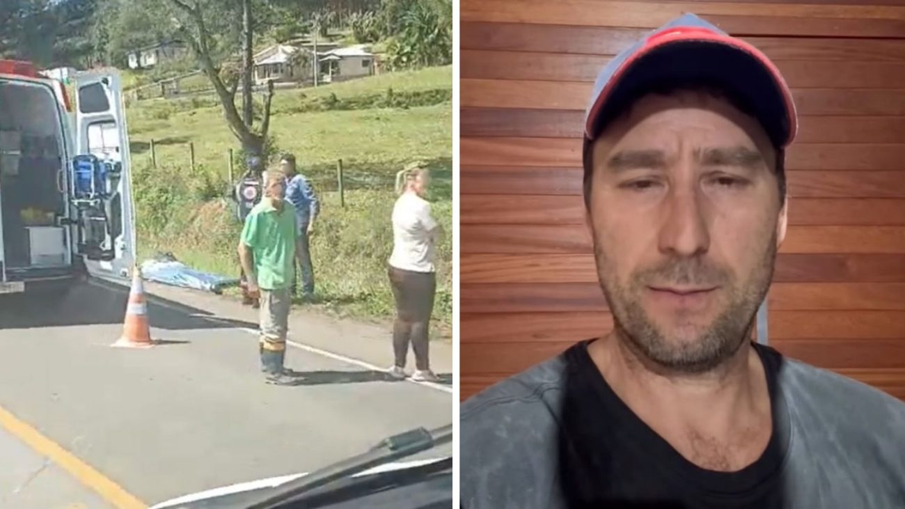 Conclusão de inquérito do filho morto em atropelamento gera reação do pai nas redes sociais. A Polícia Civil concluiu o inquérito sobre a morte de Éder Luiz Brol Filho e indiciou o motorista por homicídio culposo. Após a decisão, o pai do adolescente afirmou nas redes sociais que o processo segue em segredo de Justiça e que “muita surpresa virá”.