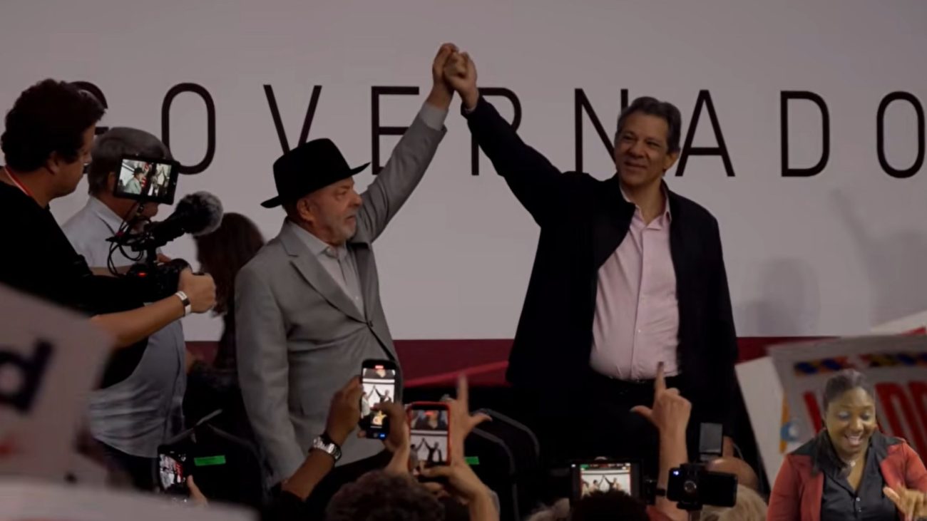 PT reuniu Lula, Alckmin e aliados para oficializar candidatura de Haddad ao Governo de São PauloFoto: PT – Partido dos Trabalhadores/YouTube/ND Mais