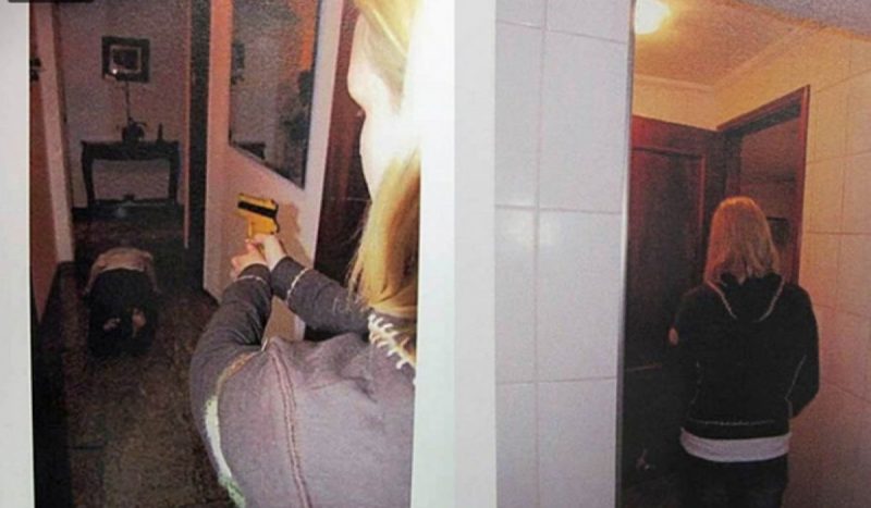 Reconstituição do crime dentro do apartamento em São Paulo - Café Com Crime/cafecomcrime/Instagram