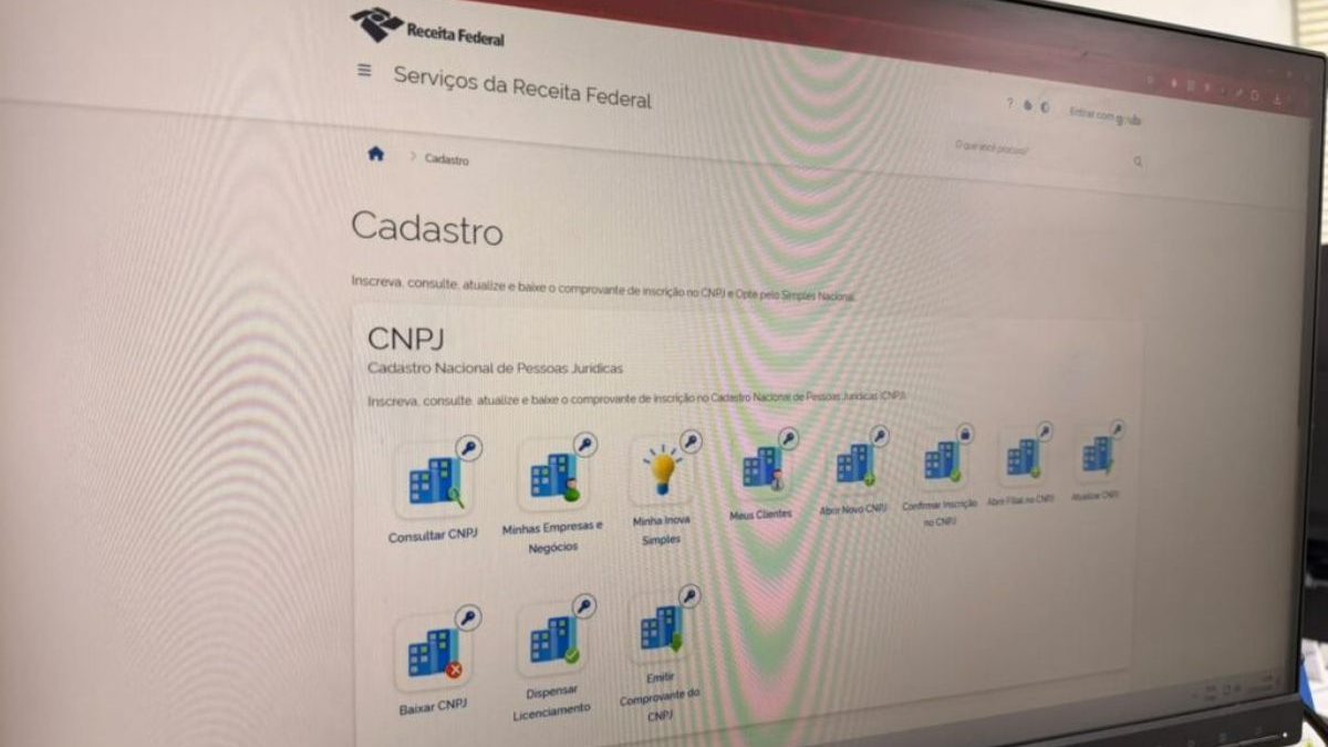 Sistema da Receita Federal fica fora do ar por quatro dias para mudança histórica no CNPJ que afetará empresas