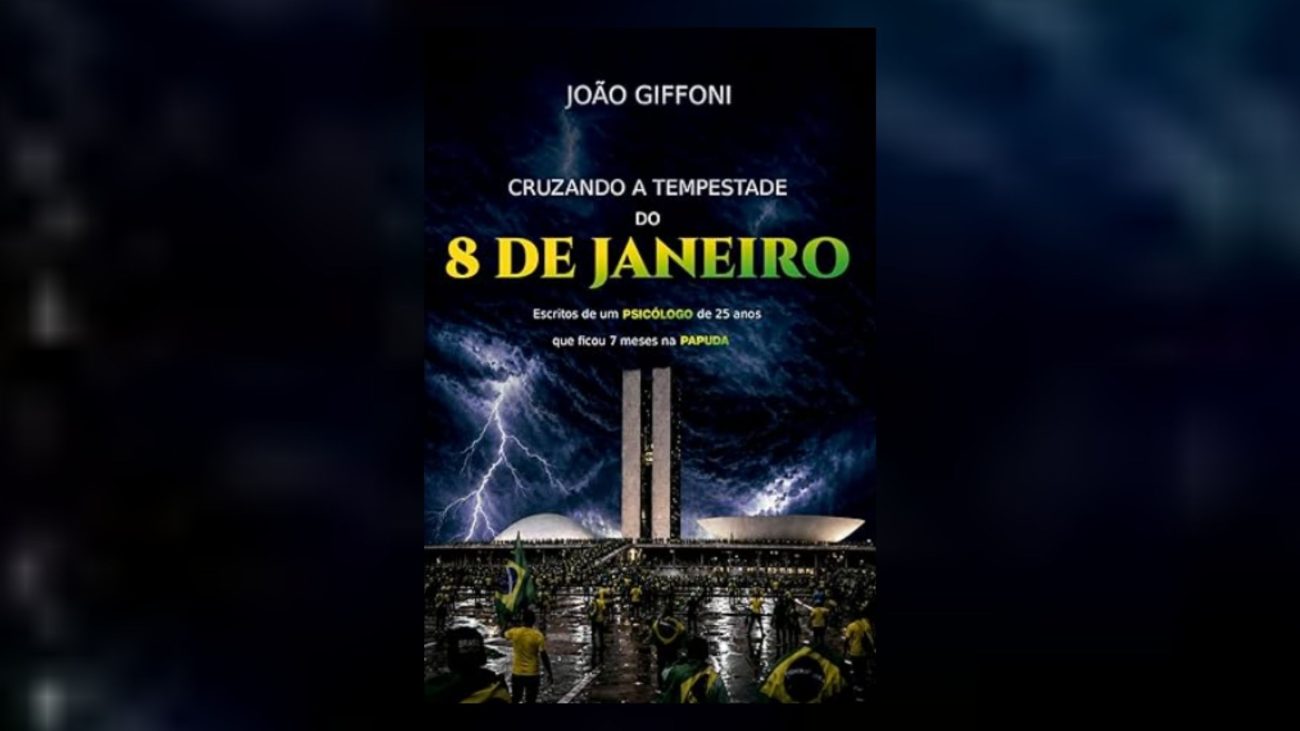 Obra reúne documentos processuais, relatos sobre a rotina na Papuda e apontamentos do autor.Foto: Divulgação/Amazon/Reprodução/ND Mais