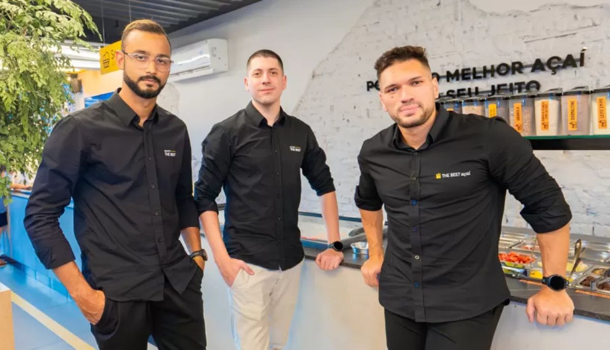 ceo e sócios da the best açai