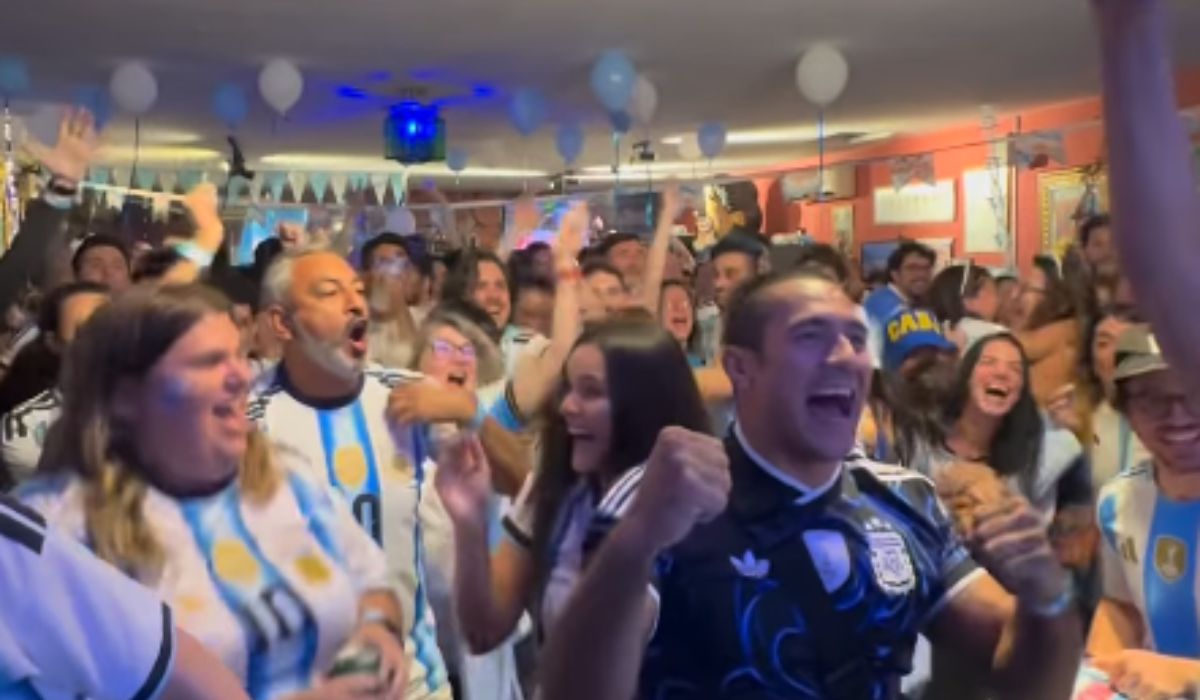 Moocaires é um dos principais pontos de encontro da torcida argentina em São PauloFoto: Instagram/@moocaires/Reprodução/ND Mais