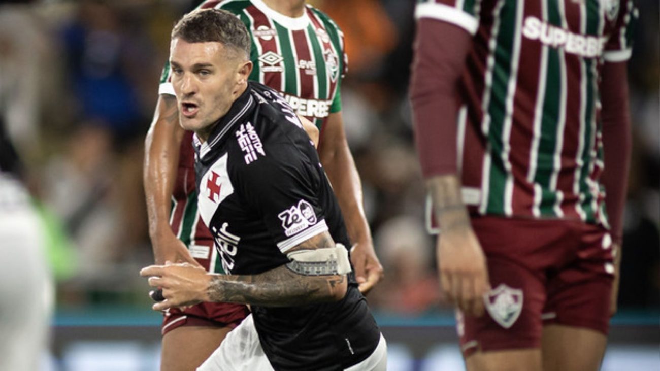 Vasco x Fluminense: Vegetti teve participação importante em duelo da temporada anteriorFoto: Matheus Lima/Vasco/Divulgação/ND Mais