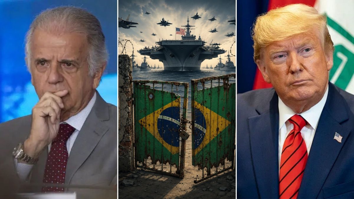 Com gasto militar em 1% do PIB, ministro da Defesa do Brasil avisa: ‘Se os EUA invadirem, temos que abrir o portão’ - QTU Questões do Universo