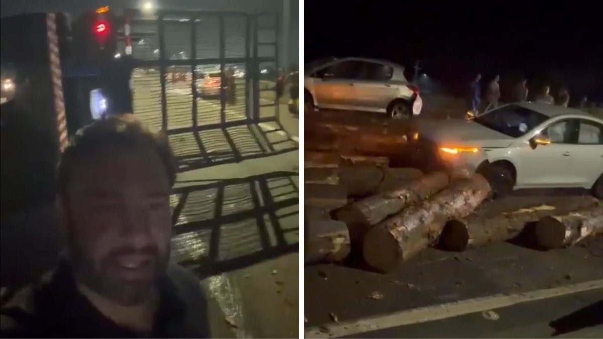 Deputado de SC relata ‘cena de terror’ após caminhão de toras tombar à sua frente na BR-101 - QTU Questões do Universo