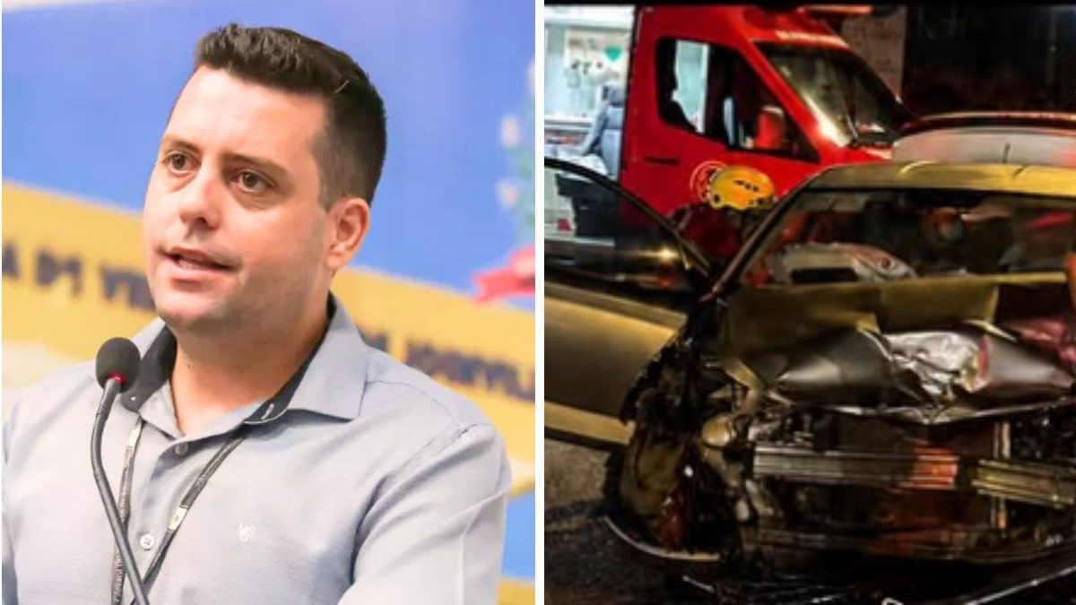 Presidente da Câmara de Joinville e candidato a deputado estadual sofre grave acidente - QTU Questões do Universo