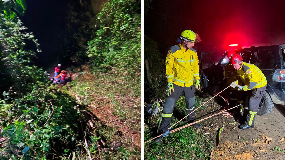 Jovem despenca de 15 metros após proteção de madeira ceder em mirante de SC - QTU Questões do Universo