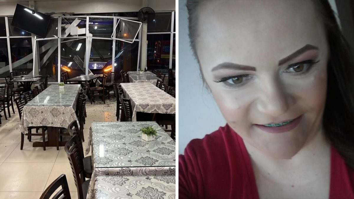 Trabalhadora morre atropelada após ônibus de turismo invadir restaurante em SC: ‘Tinha um coração encantador’ - QTU Questões do Universo