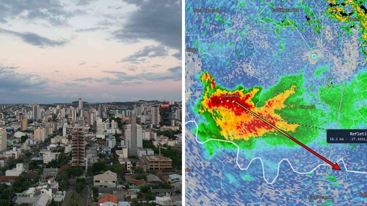 ‘Canhões’ antigranizo ficam de prontidão em Chapecó antes de nova tempestade - QTU Questões do Universo
