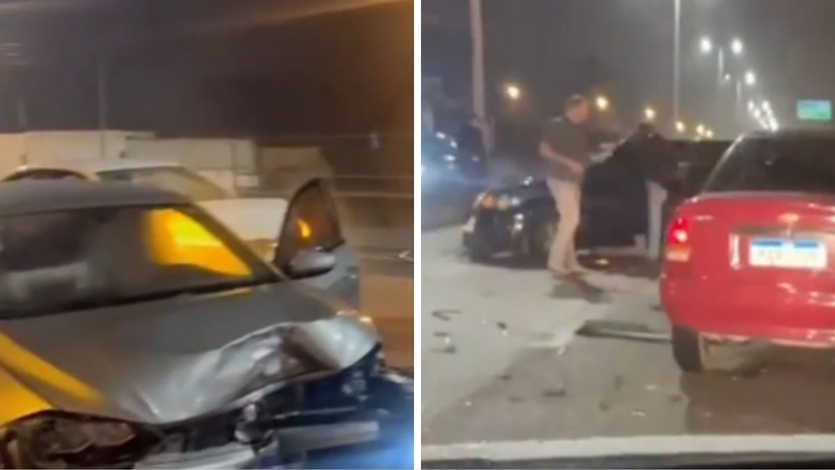 Acidente envolvendo múltiplos veículos deixa carros destruídos e provoca lentidão no trânsito da SC-401 - QTU Questões do Universo