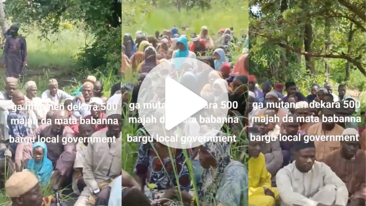 Vídeo mostra centenas de pessoas sequestradas após ataque a mesquita na Nigéria