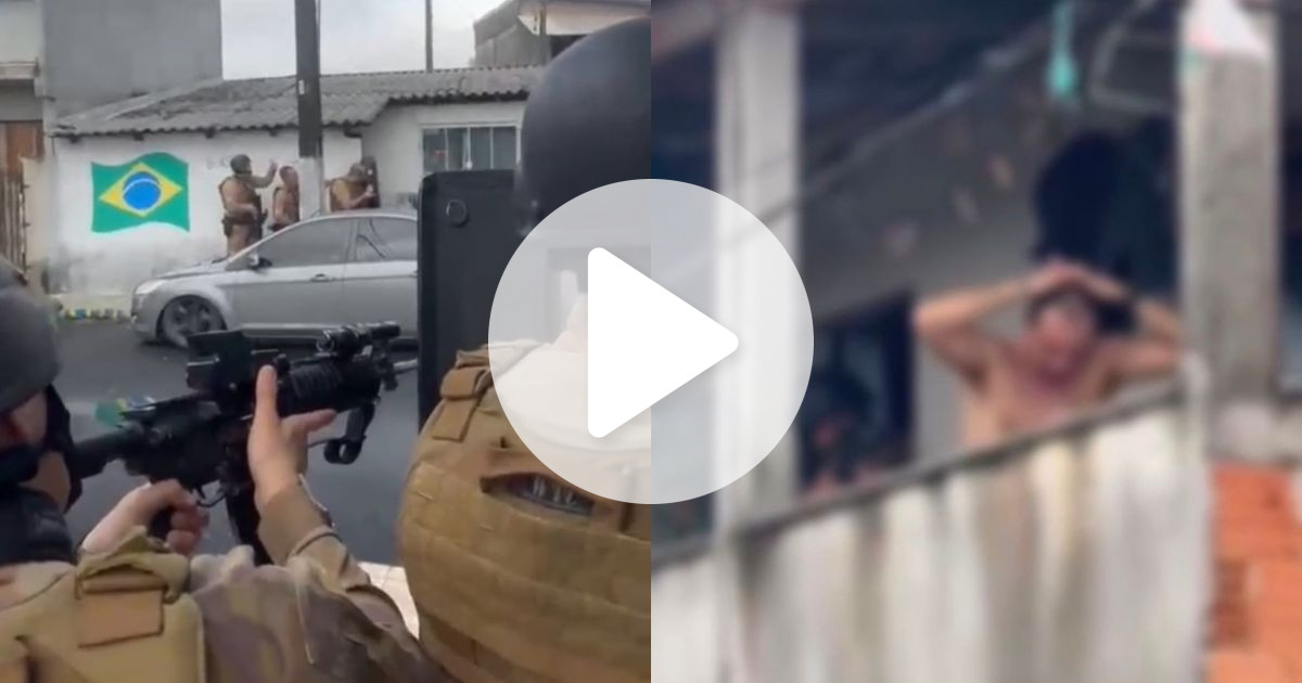 VÍDEO: Após chuva de 30 tiros contra o BOPE, homem se rende em negociação que levou duas