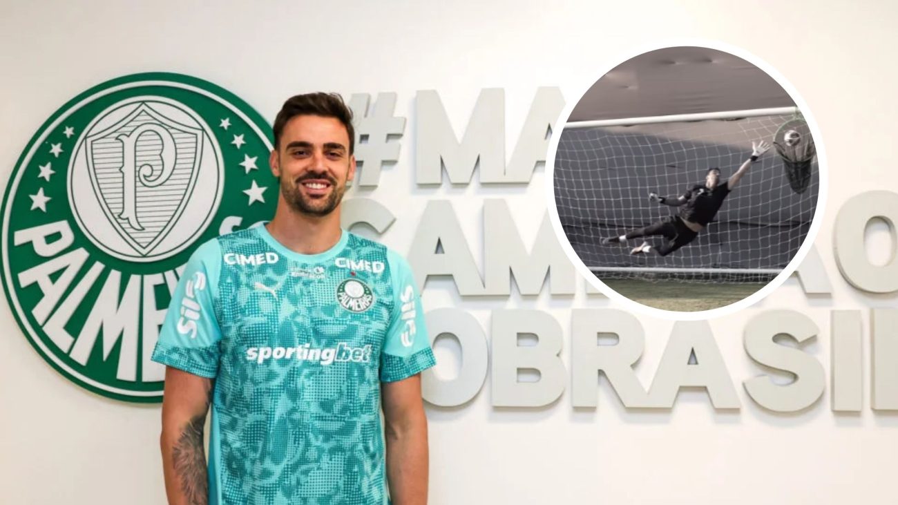 Bruno Bertinato, novo reforço do Palmeiras.