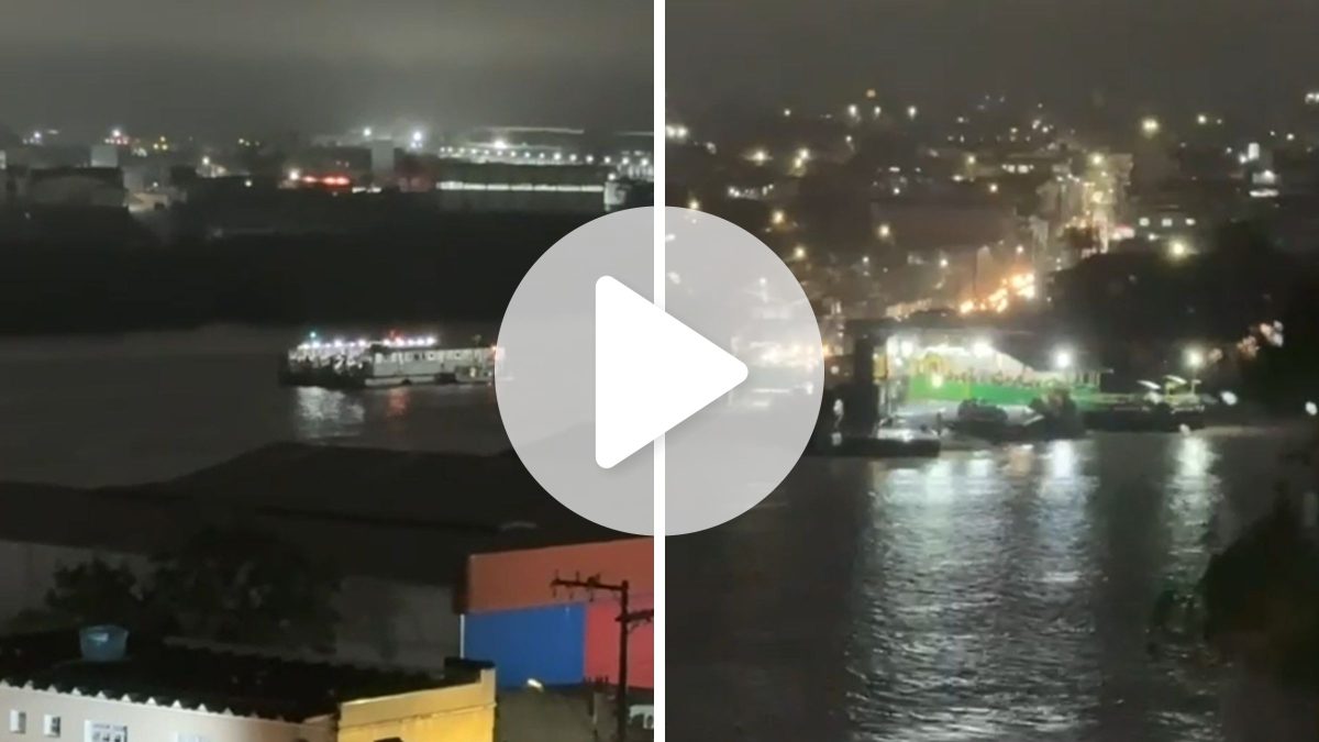 Ferry boat entre Itajaí e Navegantes perde potência após hélice ser atingida por tronco de árvore durante travessia com passageiros - QTU Questões do Universo