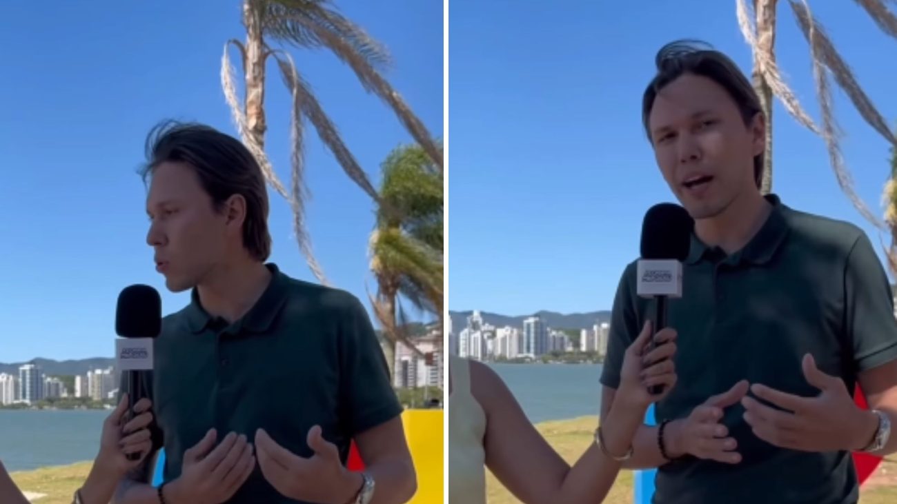 O russo Stanislav relata busca por tranquilidade e qualidade de vida na IlhaFoto: Floripa Mil Grau/Reprodução/ND Mais