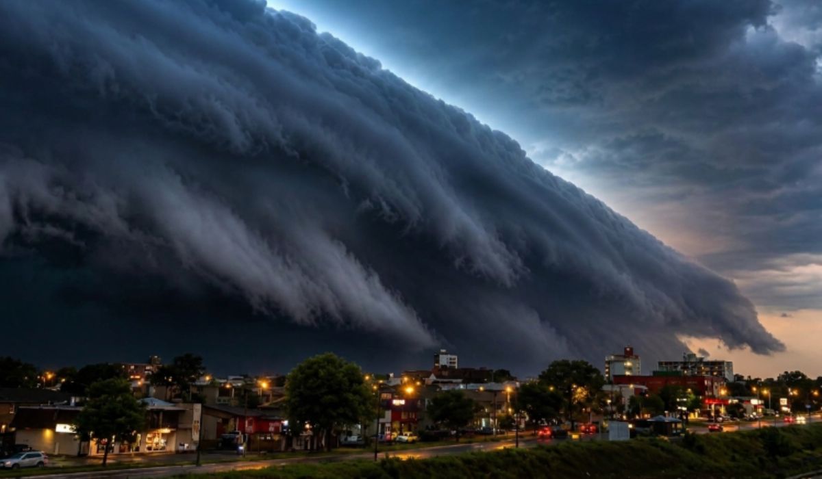 Tempestade se formando