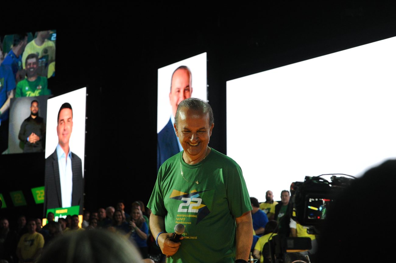 Candidato a reeleição, governador Jorginho Mello entregou plano de Governo à Justiça Eleitoral<span class="post-img-credit">Foto: Alan Pedro/ND Mais</span>