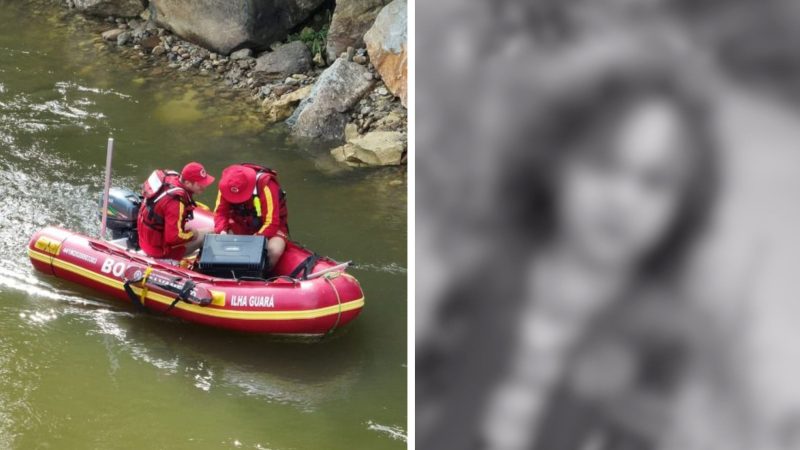Corpo de menino de 6 anos desaparecido no Rio Cubatão foi encontrado - CBMSC/Divulgação/ND Mais