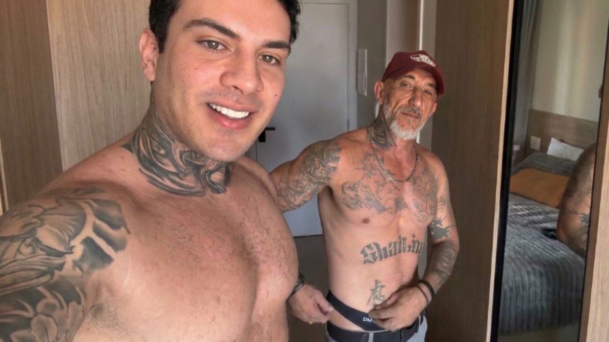 ‘Brotheragem de amigo’: Cristian Cravinhos aparece de calcinha em vídeo íntimo com criador de conteúdo adulto - QTU Questões do Universo