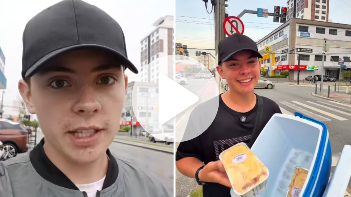 Jovem de 16 anos que juntava dinheiro para comprar kitnet encerra venda de cucas após